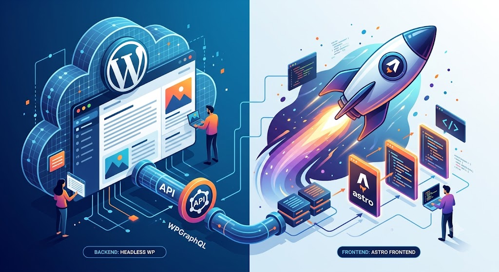 WordPress Headless con Astro: Rendimiento Máximo sin Perder la Potencia de Tu CMS