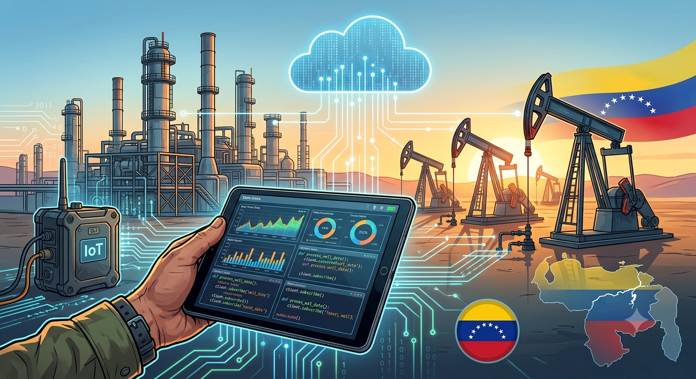 Desarrollo de Software en la Industria Petrolera: El Motor Digital para la Reactivación Energética en Venezuela